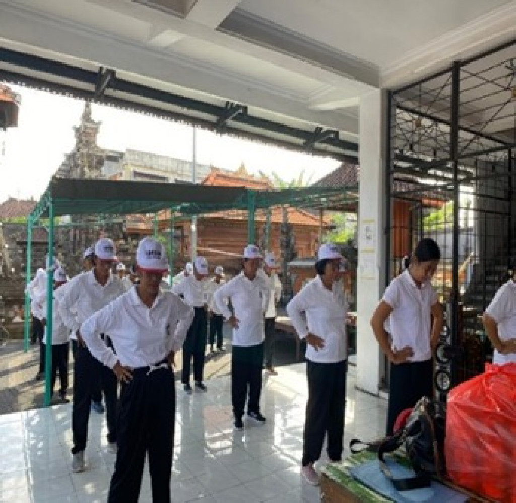 Antusias Lansia Ikuti Posyandu Lansia di Banjar Dukuh, Desa Dalung